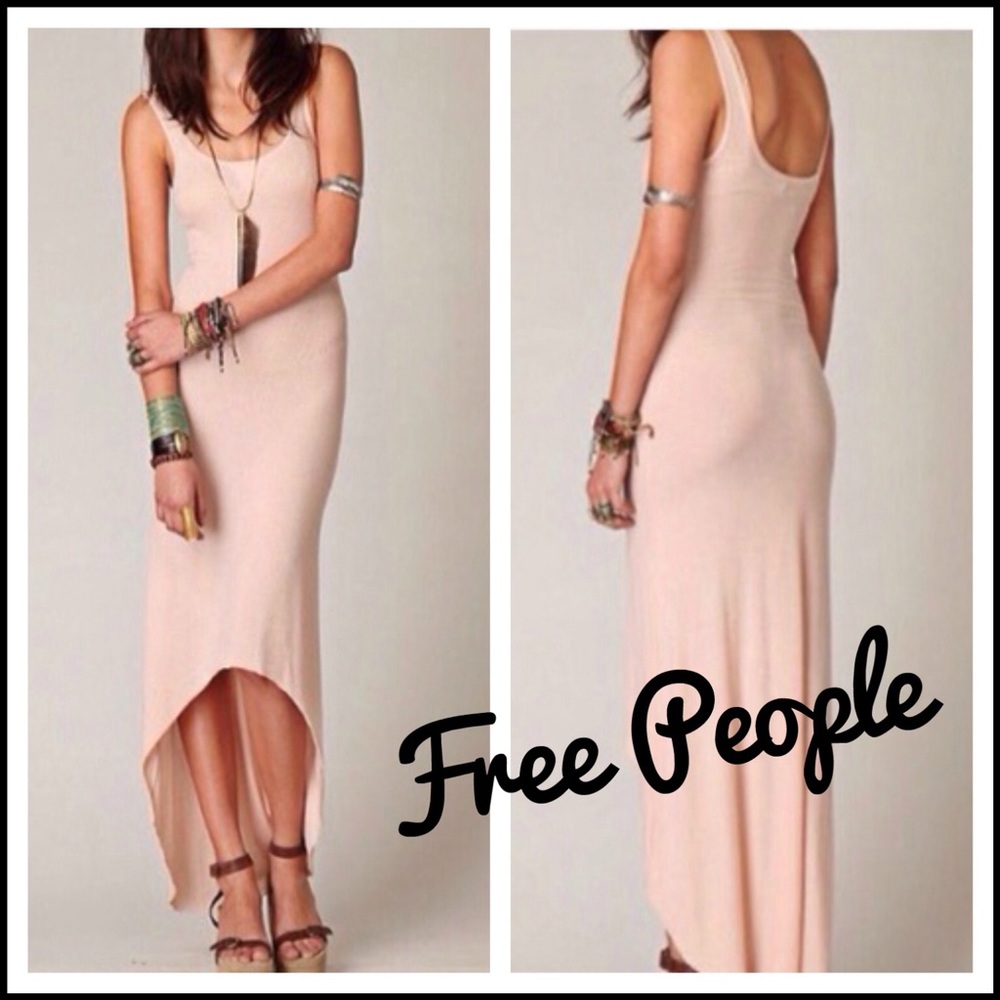 FREE PEOPLE BEACH hi-lo tank dress/beach coverup